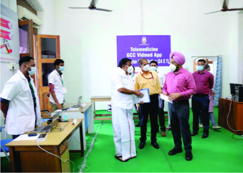 ரிப்பன் மாளிகையில் ஆய்வுக்கூட்டம்