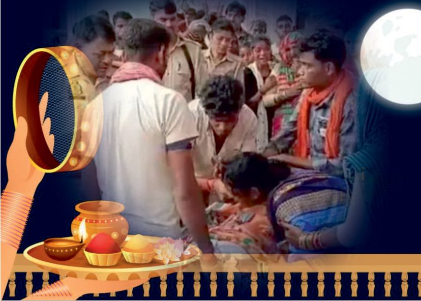 காலையில் கணவனின் நீண்ட ஆயுளுக்காக விரதம்..! மாலையில் சாப்பாட்டில் விஷம்..!