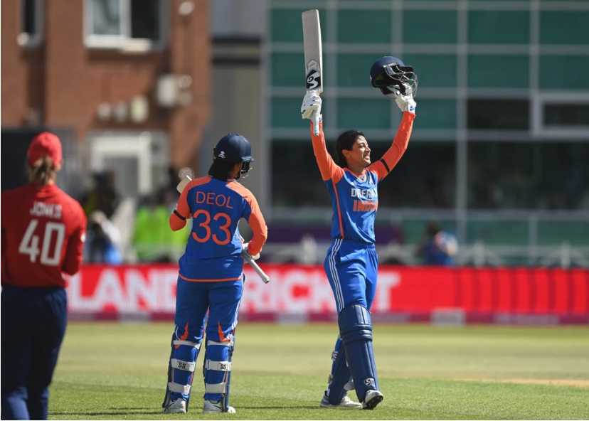 IND-W VS ENG-W T-20 Indian Women beat England by 97 runs in a huge win! Smriti Mandhana scores a stunning century