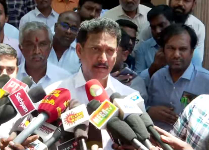 அன்பில் மகேஷ் பொய்யாமொழி கேள்வி அண்ணாமலை ஒரு சந்தர்ப்பவாதி போல மாற்றி மாற்றி பேசக் கூடாது..!