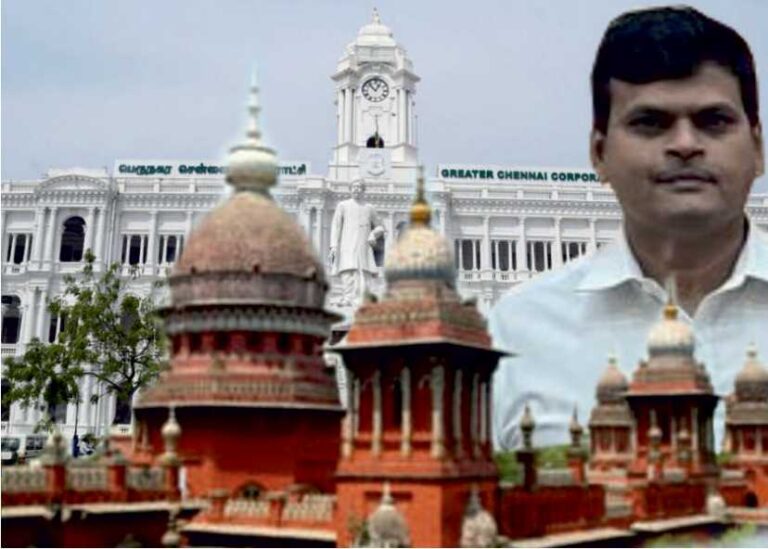 உயர்நீதிமன்றம் அதிரடி சென்னை மாநகராட்சி ஆணையர் ஜே. குமரகுருபரனுக்கு 1 லட்சம் அபராதம்..!