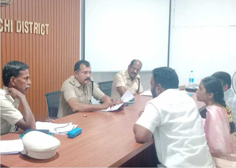 கள்ளக்குறிச்சி மாவட்ட காவல் கண்காணிப்பாளர் அலுவலகத்தில் மக்கள் குறை தீர்வு கூட்டம்