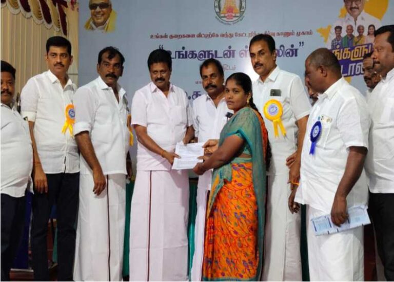 கிணத்துக்கடவு L.J.J. மண்டபத்தில் “உங்களுடன் ஸ்டாலின்” முகாம்..!