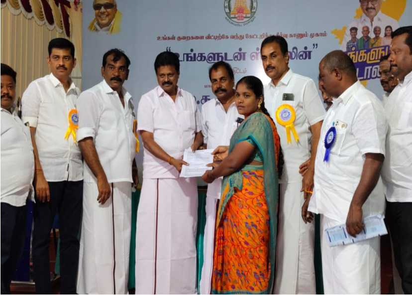 கிணத்துக்கடவு L.J.J. மண்டபத்தில் “உங்களுடன் ஸ்டாலின்” முகாம்..!