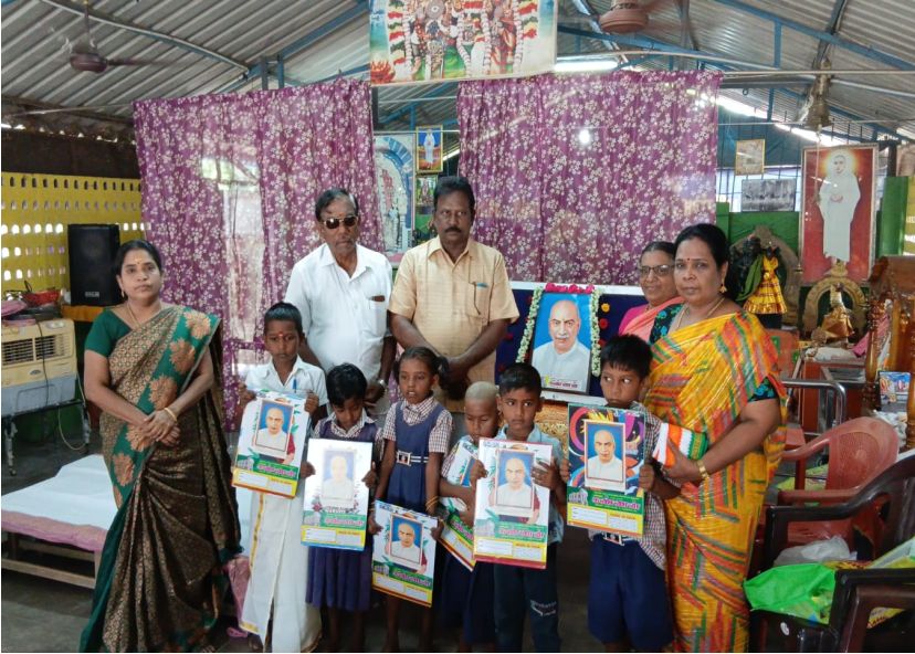 சாய்பாபா மெட்ரிக் பள்ளி கர்ம வீரர் காமராஜரின் 123 -வது பிறந்தநாள் விழா கொண்டாட்டம்