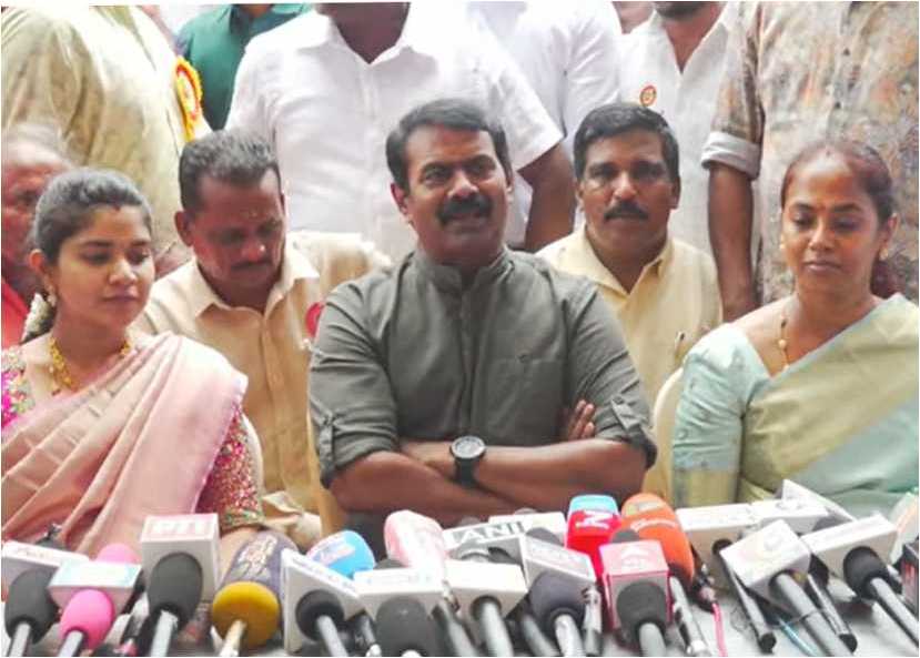 சீமான் அதிரடி நான் இருக்கும் வரை பாஜக வெல்லாது..! வளராது..!!