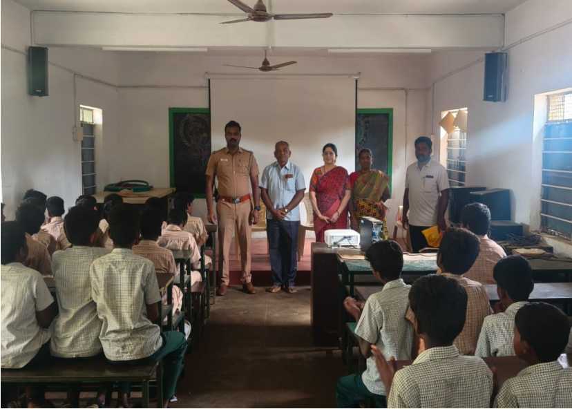 மாணவ, மாணவிகளுக்கு போதைப்பொருள் குறித்து விழிப்புணர்வு..!