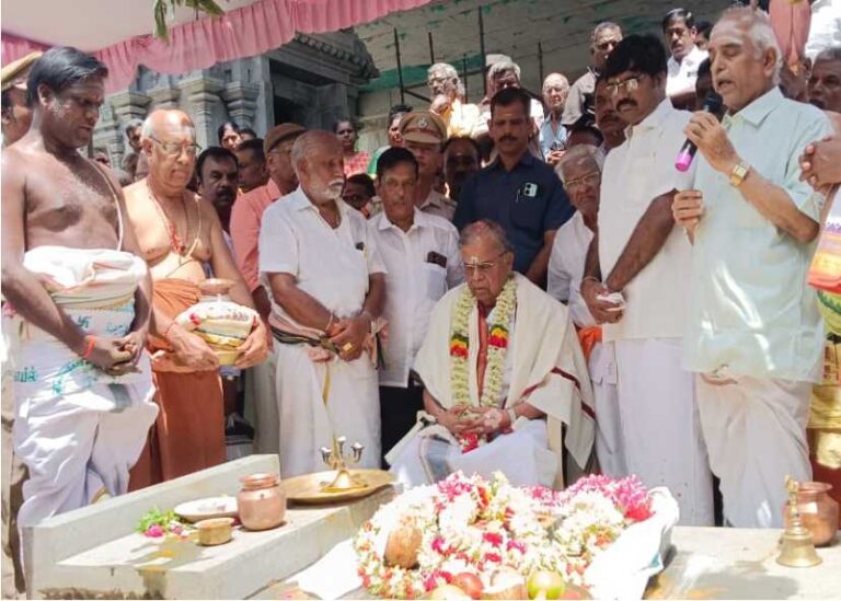 ஸ்ரீலட்சுமி விநாயகர், கார்ய சித்தி ஆஞ்சநேயர் கோயிலில் ரூ.3 கோடியில் புதிய ராஜகோபுரம்