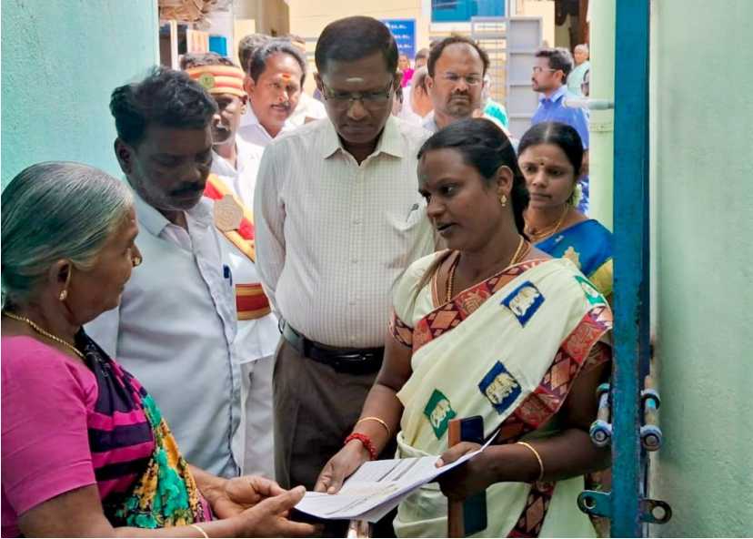 ‘உங்களுடன் ஸ்டாலின் முகாம்’ ஆட்சியர் பொ.இரத்தினசாமி ஆய்வு