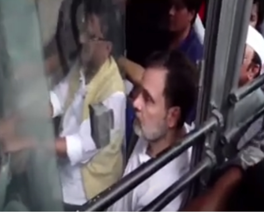 India Alliance MPs rally..! Sanjay Raut, Rahul Gandhi arrested...!!