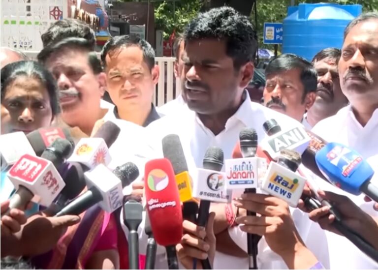 அண்ணாமலை தமிழக வெற்​றிக் கழகமும் மாநாடு நடத்​தட்​டும்..! மக்களின் ஆதரவு பாஜகவுக்கு தான்..!