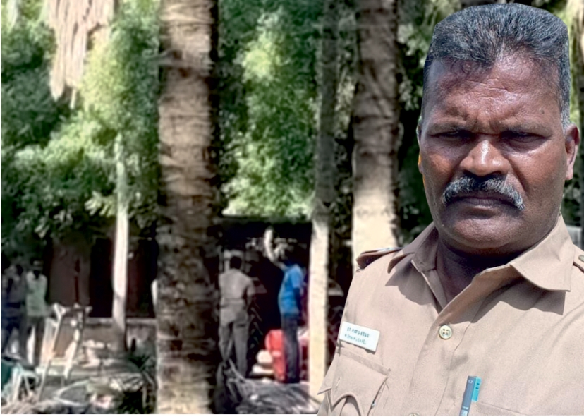 அதிமுக MLA மகேந்திரன் தோட்டத்தில் விசாரணை நடத்தச் சென்ற சிறப்பு ஆய்வாளர் வெட்டி படுகொலை..!