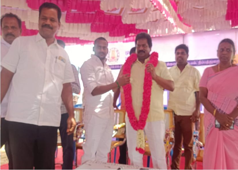 உங்களுடன் ஸ்டாலின் சிறப்பு முகாமை தொடங்கி வைத்த மு.பெ. கிரி!!