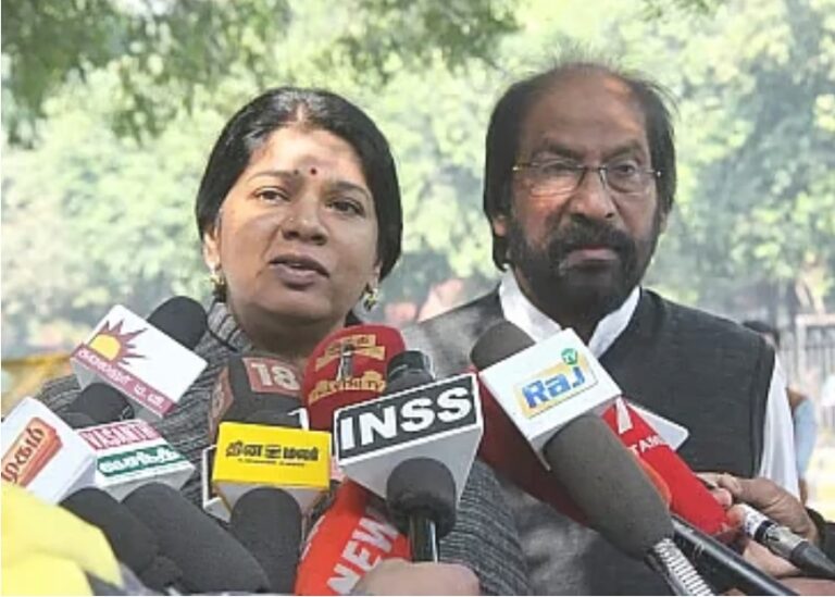 கனிமொழி பிளவுவாத அரசியல் இல்லாத சுதர்சன ரெட்டி தேர்ந்தெடுத்து இந்தியா கூட்டணி..!