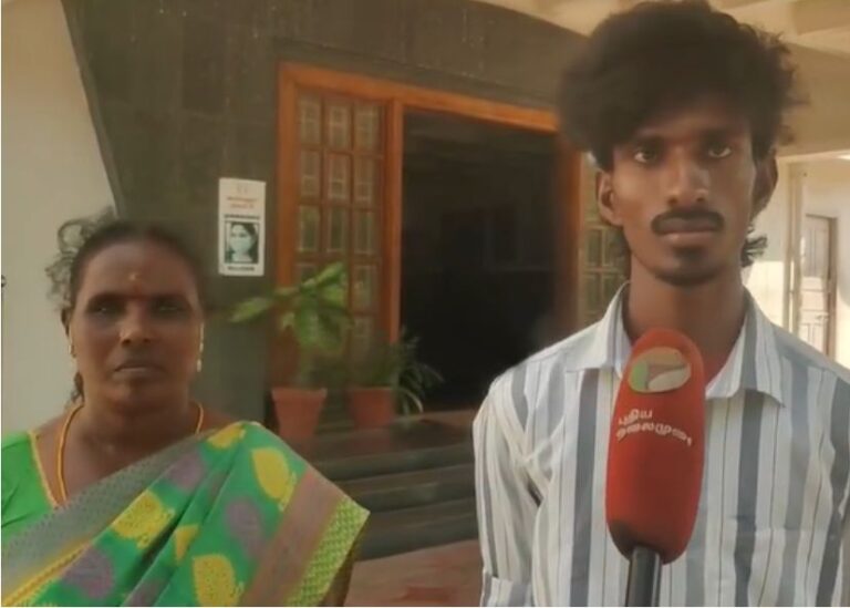 தவெக தொண்டர் விஜய் பவுன்சர்கள் மீது தவெக தொண்டர் புகார்..!