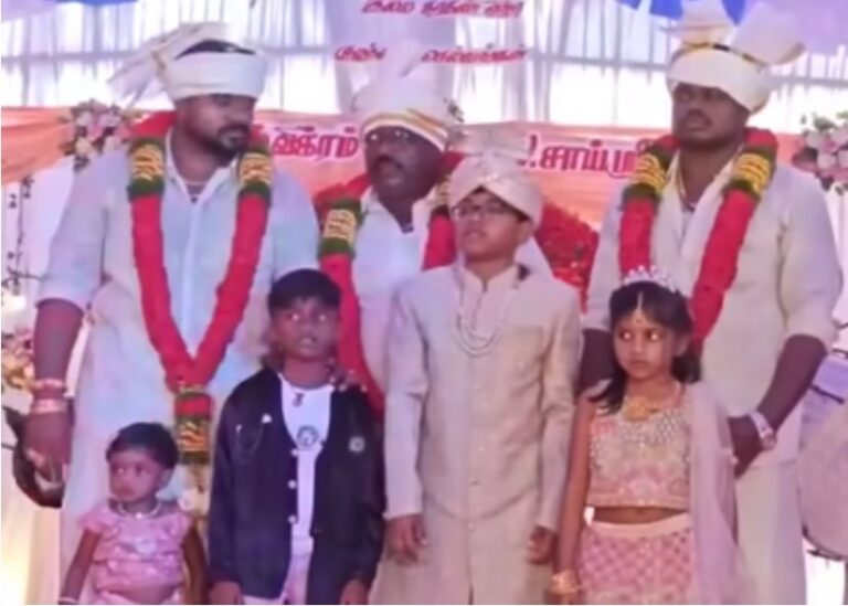 வாடிப்பட்டி உருமி மேளம் முழங்க 5 டிராக்டர்களில் 2 கோடி பொருளுடன் தாய்மாமன் சீர்..!!