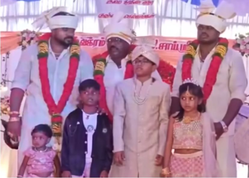 வாடிப்பட்டி உருமி மேளம் முழங்க 5 டிராக்டர்களில் 2 கோடி பொருளுடன் தாய்மாமன் சீர்..!!