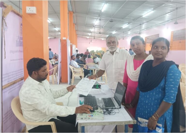 கடமலைப்புத்தூர் ஊராட்சி தனியார் மண்டபத்தில் உங்களுடன் ஸ்டாலின் சிறப்பு முகாம்!!