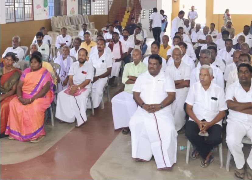 காணொளி காட்சியில் கண்டுகளித்த அமைச்சர் சா. சி. சிவசங்கர்!!
