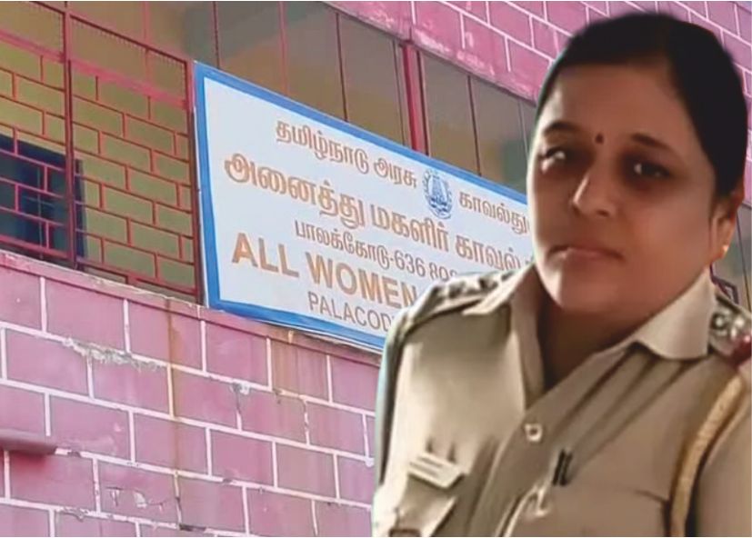 கைது செய்யாமல் இருக்க லஞ்சம்!! பெண் காவல் ஆய்வாளர் கைது!!