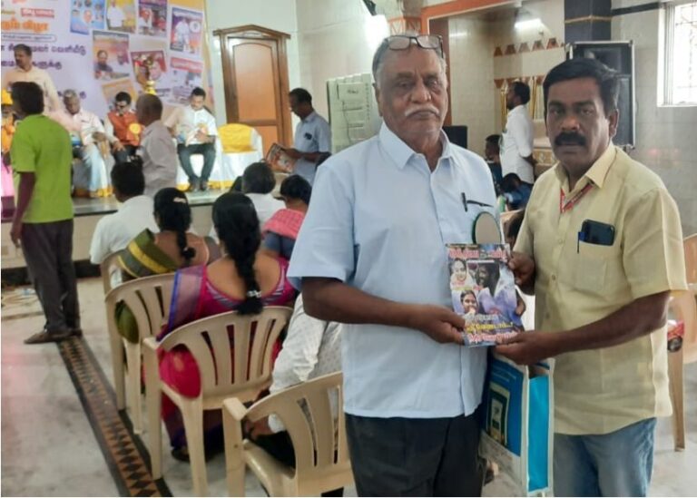 தமிழக முன்னாள் காவல்துறை அதிகாரியுடன் இந்தியா ஃபஸ்ட் இணை ஆசிரியர் சந்திப்பு..!