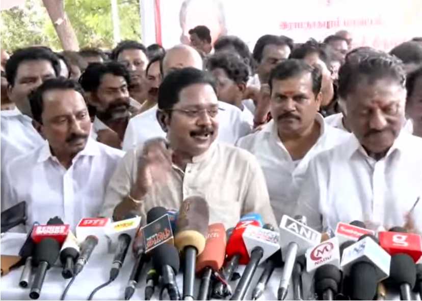 TTV. தினகரன் துரோகத்தின் முகவரியான எடப்பாடி பழனிசாமி மட்டும் தான் எங்கள் எதிரி!!