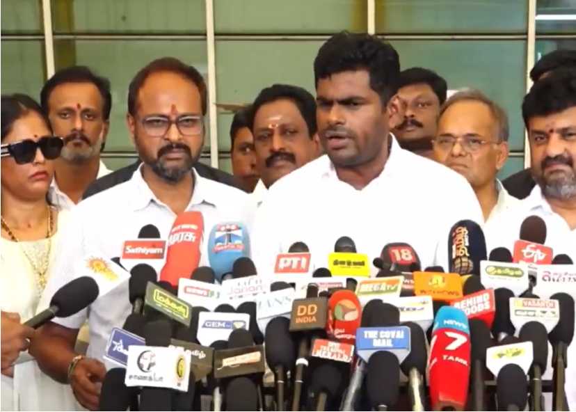 அண்ணாமலை அமித் ஷாவுக்காக பாக்குறேன்!! என் பொறுமைக்கும் எல்லை உண்டு!!