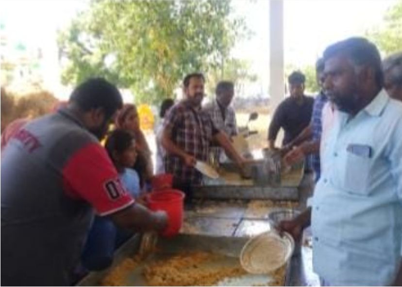 சித்தையன் கோட்டை தர்காவில் மத நல்லிணக்க அன்னதான விழா!!