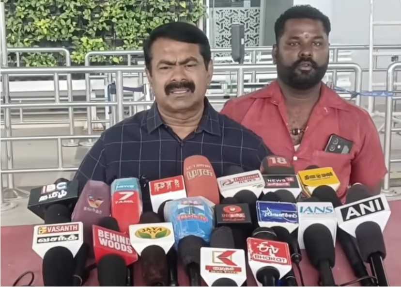 சீமான் கேள்வி முதலமைச்சருக்கு இல்லாத அதிகாரம்..!! ஆளுநருக்கு இருப்பது எப்படி..
