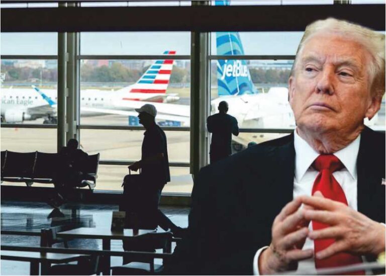 America paralyzed by Donald Trump..!! More than 500 flights canceled in 40 locations..!!