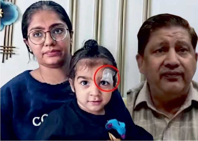 Doctor pours Fevikwik on child's wound and bandages it instead of stitching it!!