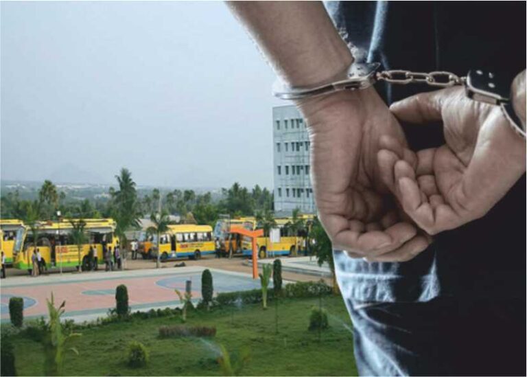 Excel College affair!! Person spreading false information arrested!!