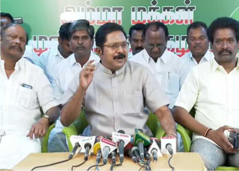 TTV. தினகரன் விமர்சனம் அம்மா, எம்ஜிஆர் படத்தை காண்பித்து கூட்டணிக்கு கூவி கூவி அழைக்கிறார்கள்!!