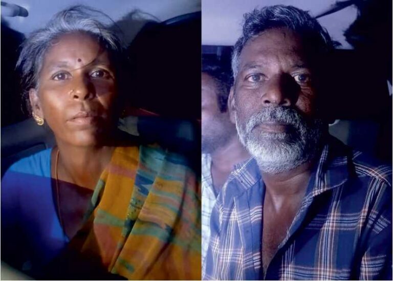 மூலனூர் பல கோவிலில் தொடர் திருட்டில் ஈடுபட்ட கணவன், மனைவி கைது நாளை சிறை அடைப்பு!!