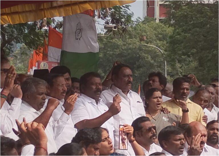 செல்வப்பெருந்தகை இந்தியாவில் மனிதர்கள் உள்ளவரை மகாத்மா காந்தி பெயரை அழிக்க முடியாது!!