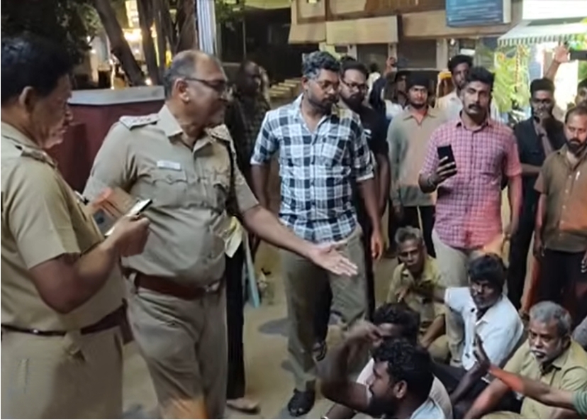 வளசரவாக்கம் காவல் ஆய்வாளர்கள் காத்திருப்போர் பட்டியலுக்கு மாற்றம்!!