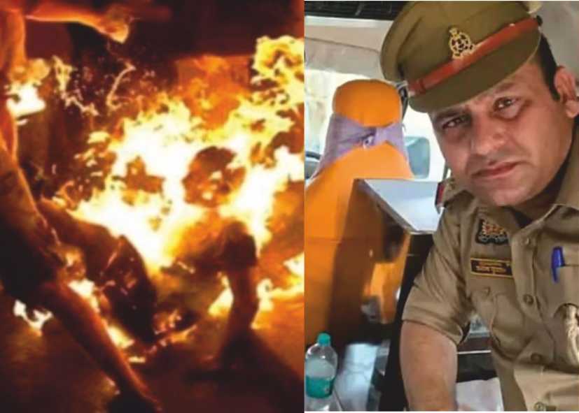 ஆதரவற்ற முதியவரை உயிருடன் எரித்து கொடூரமாக கொன்ற முன்னாள் காவலர்!!