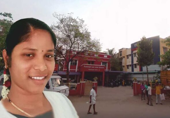 கணவனை இழந்து 2 குழந்தைகளுடன் வாழ்ந்த பெண்!! கழுத்தை அறுத்து கொன்ற கொடூர தாய் மாமன்!!