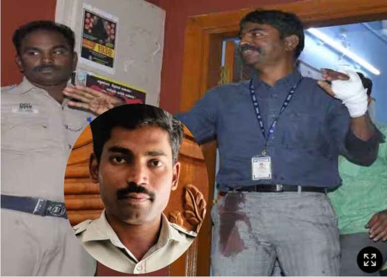 லஞ்சம் வாங்கிய உதவி ஆய்வாளர் விசாரணையின் போது தற்கொலை முயற்சி!!