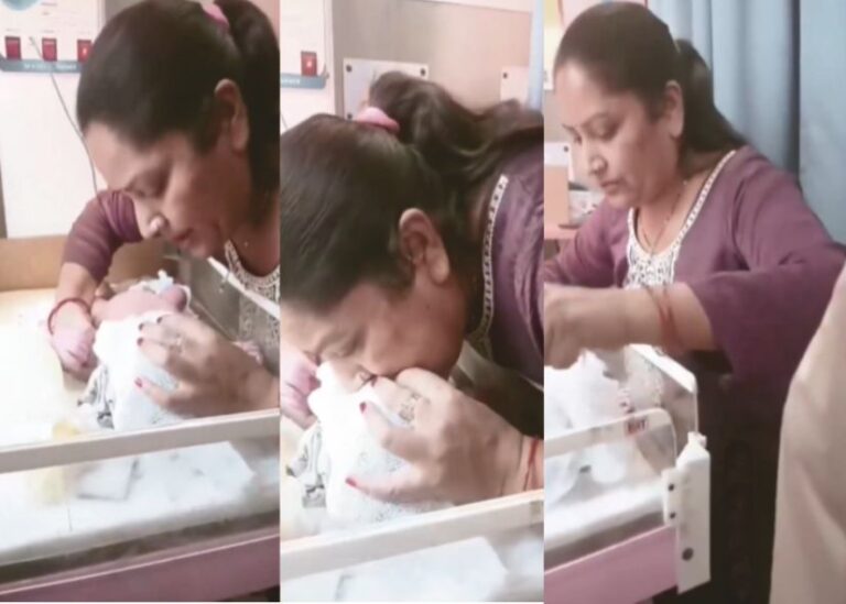 குழந்தை பிறந்த சில நிமிடங்களில் மூச்சுத்திணறல்!! வாயோடு வாய் வைத்து ஊதிய மருத்துவர்!!