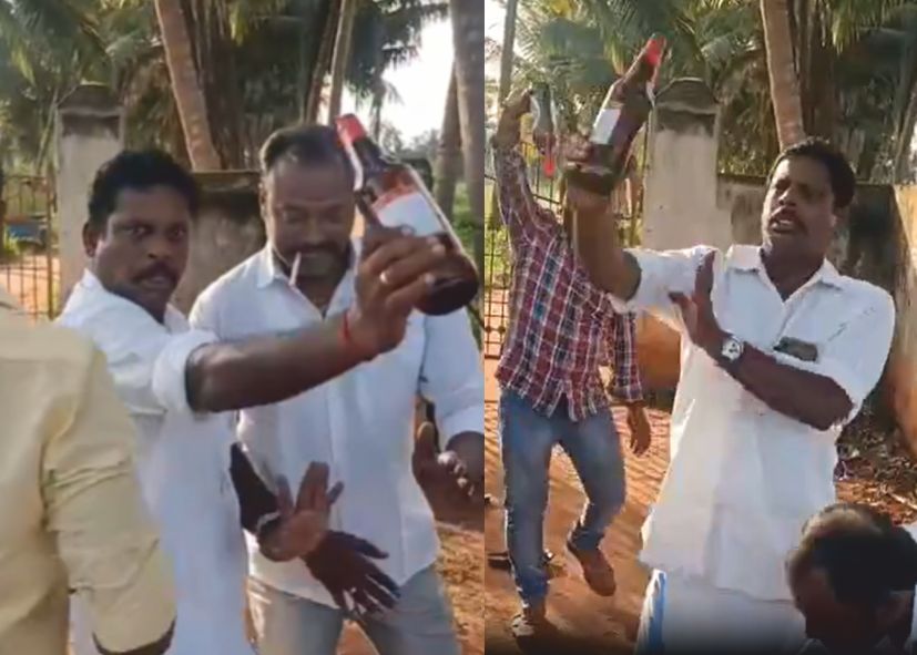 தவெகவின் எம்.எல்.ஏ கையில் பீர் பாட்டிலுடன் ஆட்டம் போட்ட வீடியோ வைரல்!!