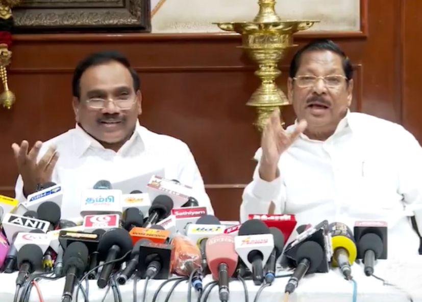 ஆ.ராசா விமர்சனம் அல்லு சில்லுகளின் வீட்டிற்கு போய் சால்வை போட்டிங்க..!