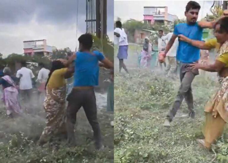 சேலத்தில் விவசாயி குடும்பத்தினர் மீது கொலைவெறி தாக்குதல்! பதைபதைக்கும் வீடியோ வைரல்!!