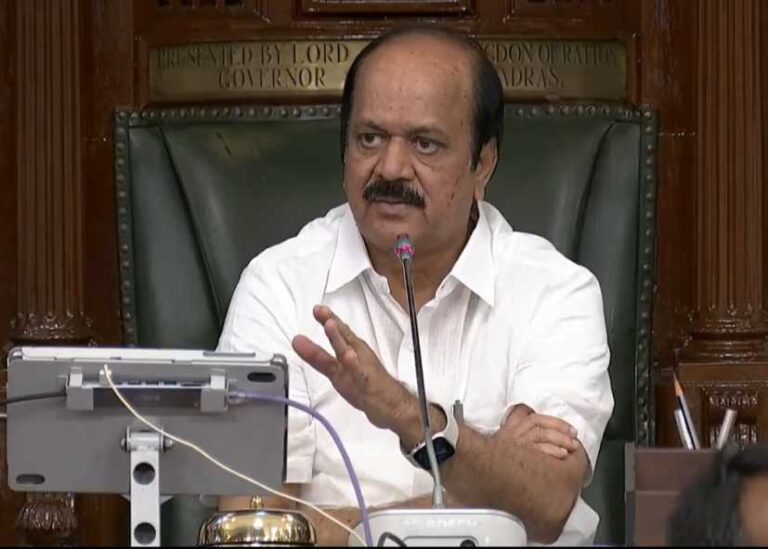 தமிழ்நாடு சட்டமன்றத்தில் சம்பவம் செய்த சபாநாயகர்!!