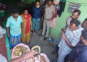பல்லடத்தில் தவெக பிரமுகர் பதுக்கிய த 140 கிலோ குட்கா பறிமுதல்!!