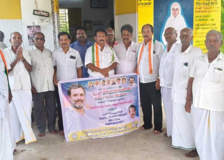 ராகுல்காந்தி அவர்களின் பிறந்தநாளை முன்னிட்டு தேவேந்திரன் தலைமையில் அன்னதானம்