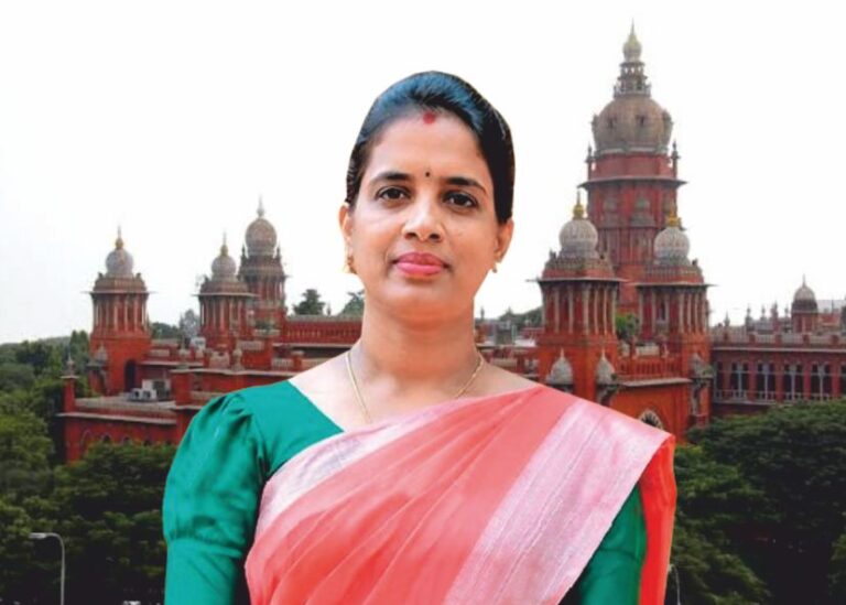 Immediate action taken the very next day after the release of the TVK government counsel list Female lawyer Gnanasoundari, who had filed a case in the High Court, has been removed.