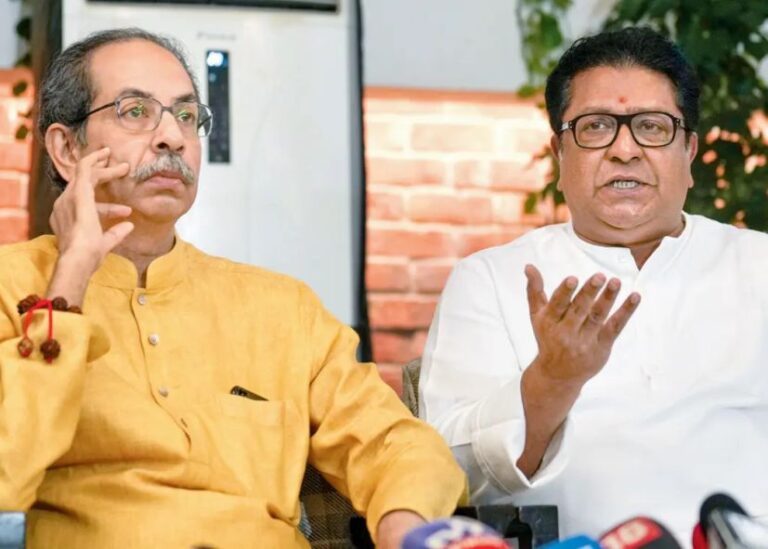 Raj Thackeray The judge who gave birth to the cockroach has no time to see his child..!!