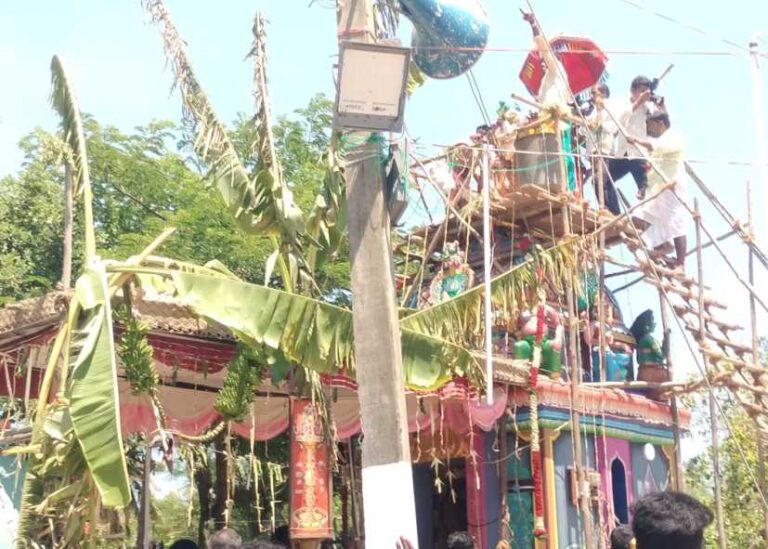 அரியலூர் கருப்பாயி அம்மன், கோரநாதர் ஆலய ஜீர்ணோத்தாரண அஸ்வந்தன மகா கும்பாபிஷேகம்!!