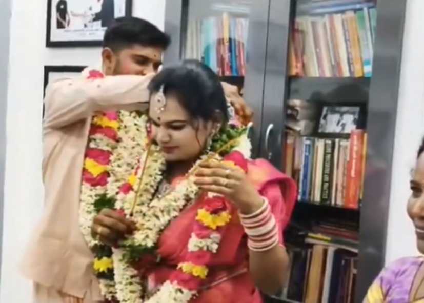 ஐ.டி. ஊழியருக்கு திருநங்கை மீது தூய காதல்!! தாலி கட்டி சுயமரியாதை திருமணம்!!